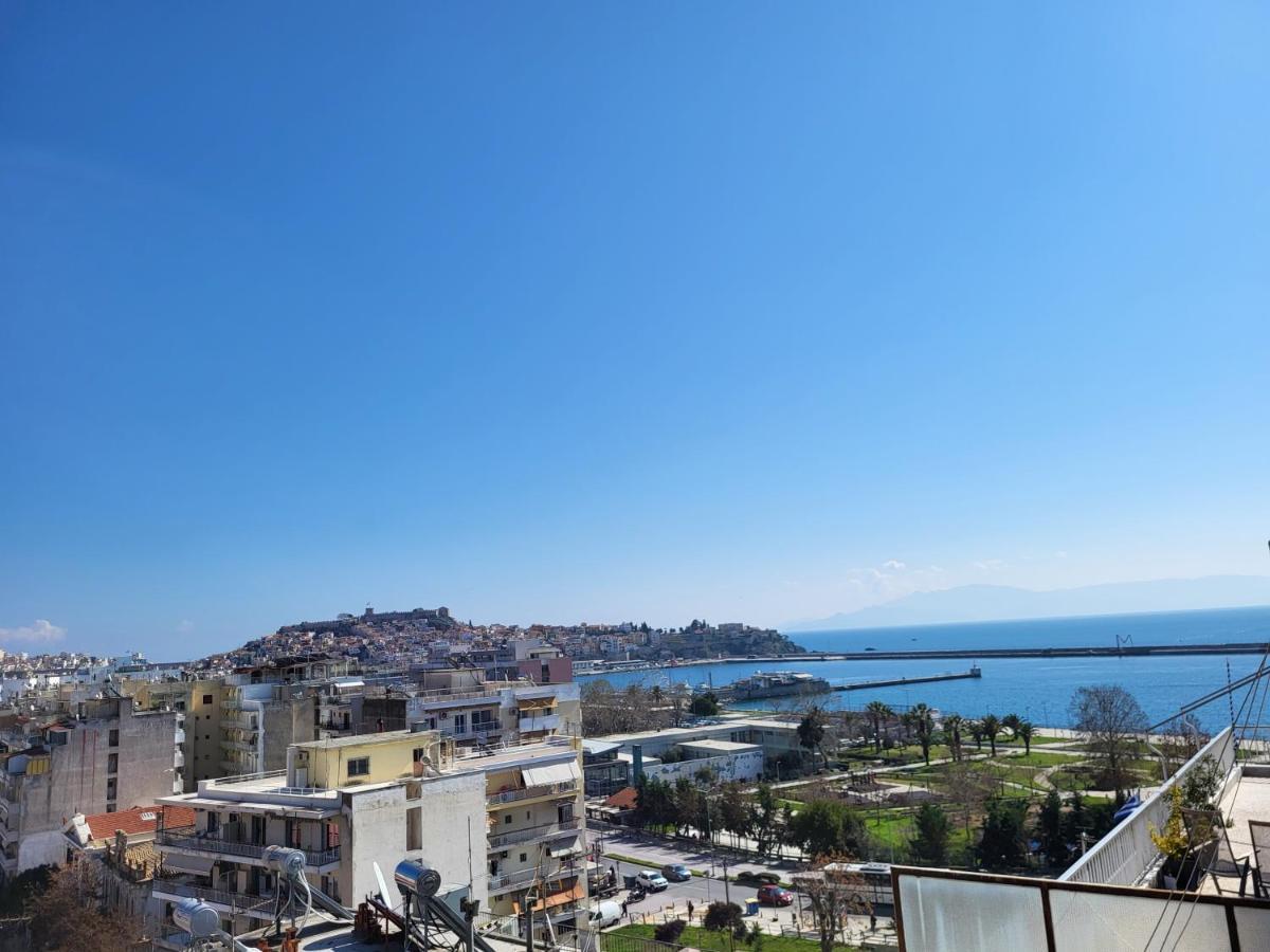 Roof Garden-Studio Daire Kavala Dış mekan fotoğraf